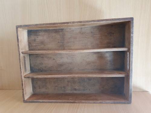 Vintage Wooden Cutlery Tray - 32cm x 23cm
