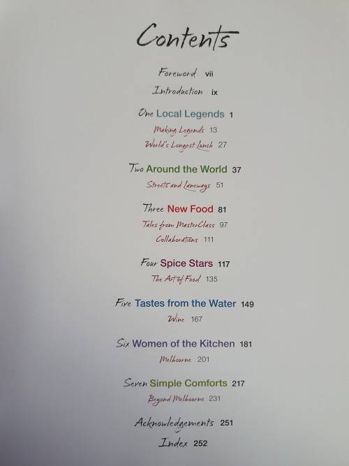 Cooking with the World`s Best - Celebrating 20 Years of the Melbourne Food and Wine Festival