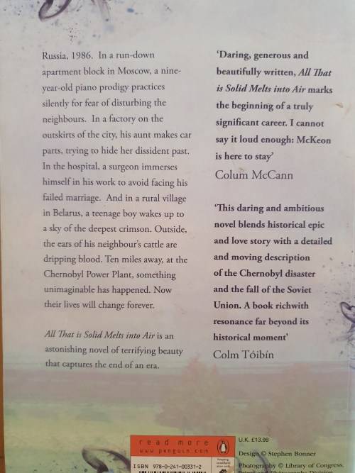 All that is Solid Melts into Air: Darragh McKeon (Paperback)