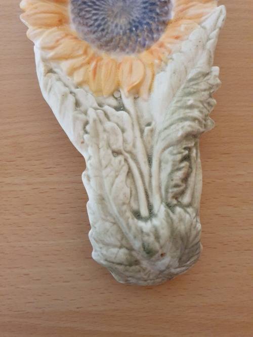 Ceramic Spoon Rest - Sunflower