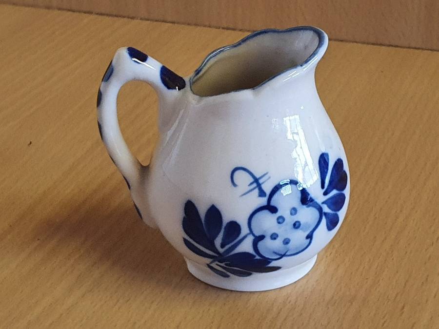 Small Blue & White Delft Jug