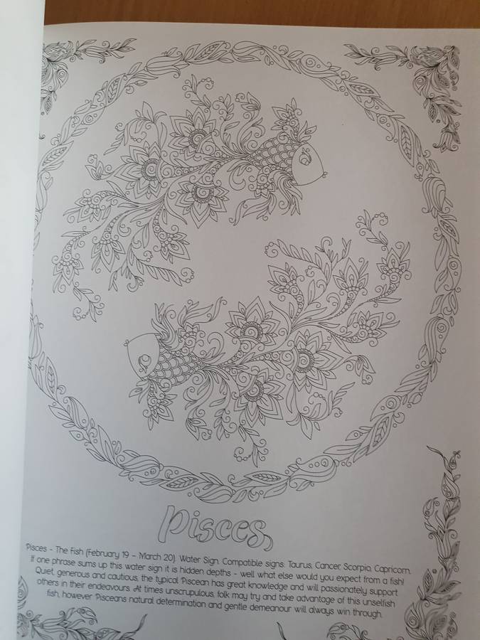 Signs of The Zodiac - An Astrological Colouring Adventure