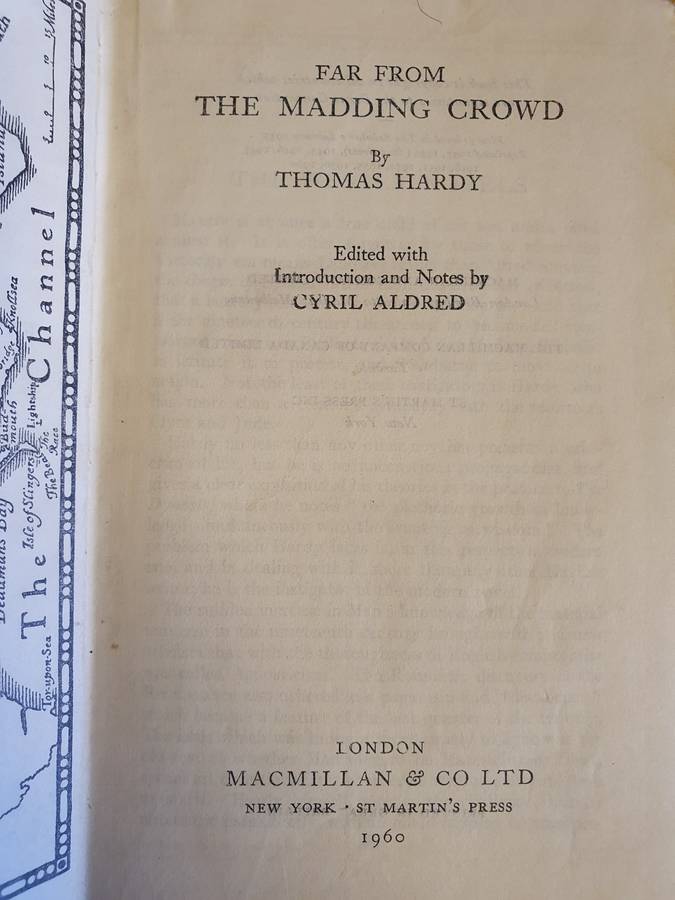 Far From The Madding Crowd by Thomas Hardy