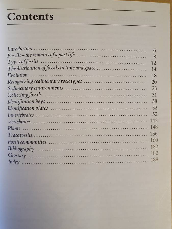 Practical Guide to Fossils : Richard Moody , PhD (Over 300 fossils identified) Hardcover