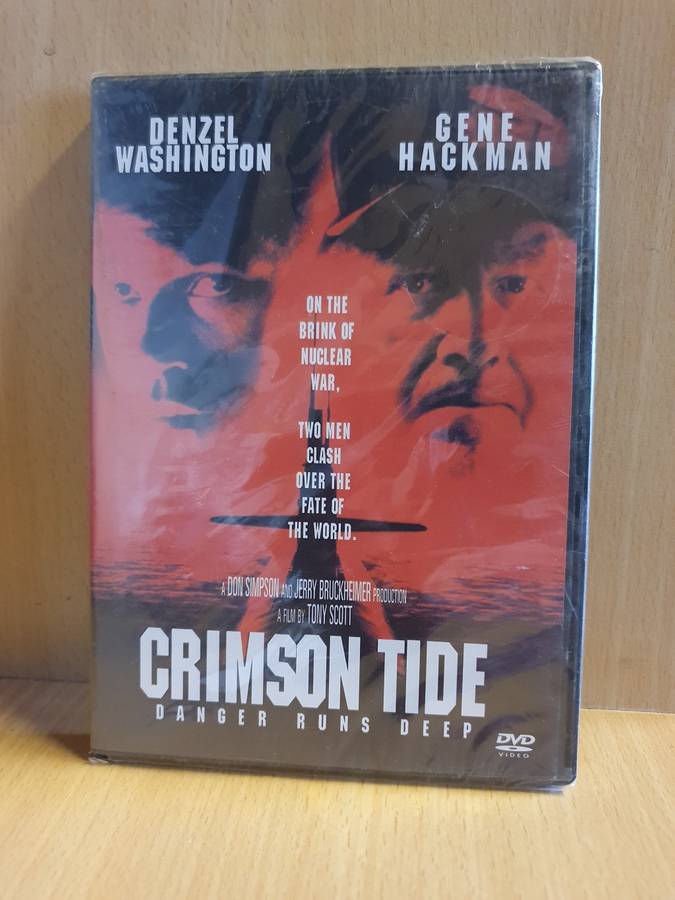 Crimson Tide - Dvd  - Denzel Washington, Gene Hackman  (NEW CONDITION)