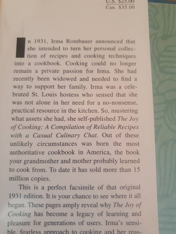 The Joy of Cooking : Irma S. Rombauer (Hardcover)