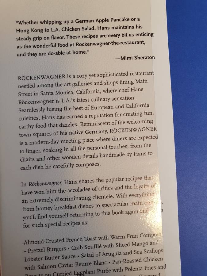 Rockenwagner by Hans Rockenwagner  (Hardcover)