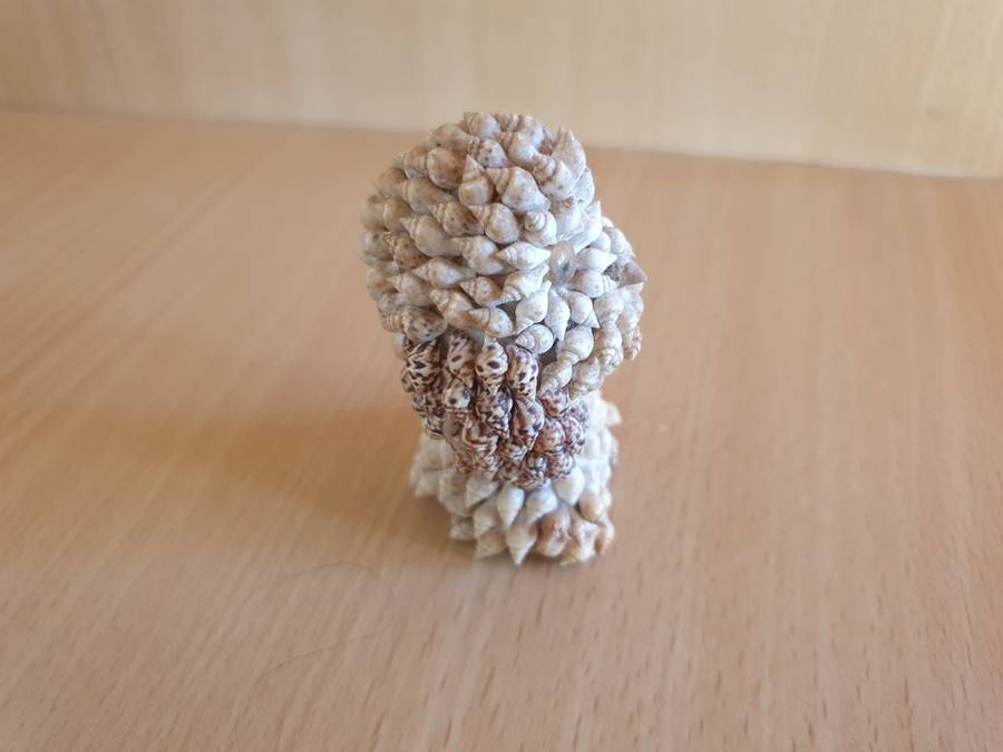 Small Shell Owl Figurine  (7cm x 5cm)