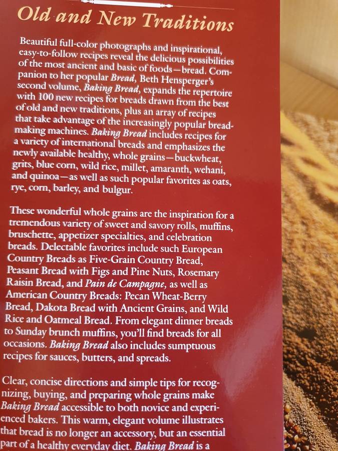 Baking Bread - Old and New Traditions by Beth Hensperger (Paperback)