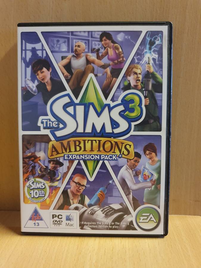 The Sims 3 Ambitions Expansion Pack PC DVD-ROM