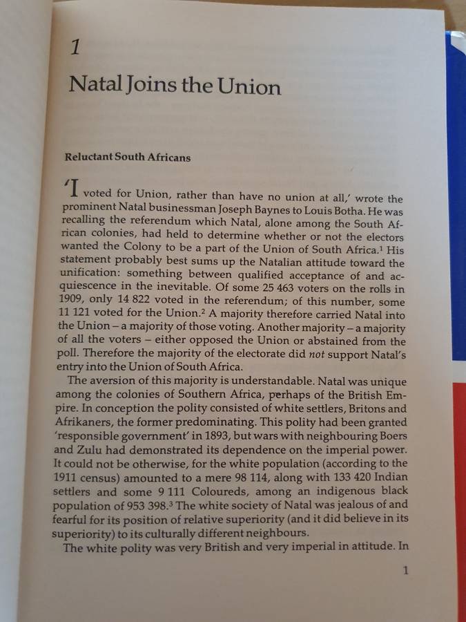 Natalians First - Separatism in South Africa 1909-1961: P.S. Thompson (Hardcover)