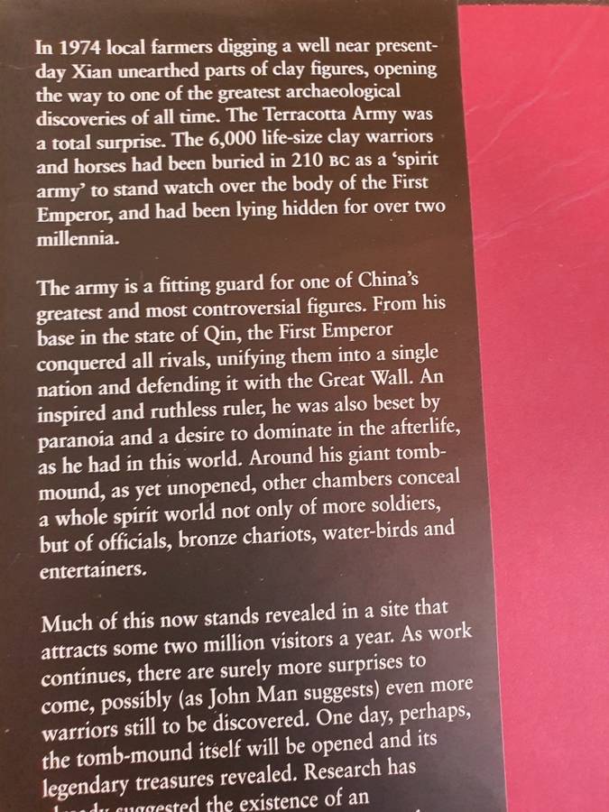 The Terracotta Army : John man (Hardcover)