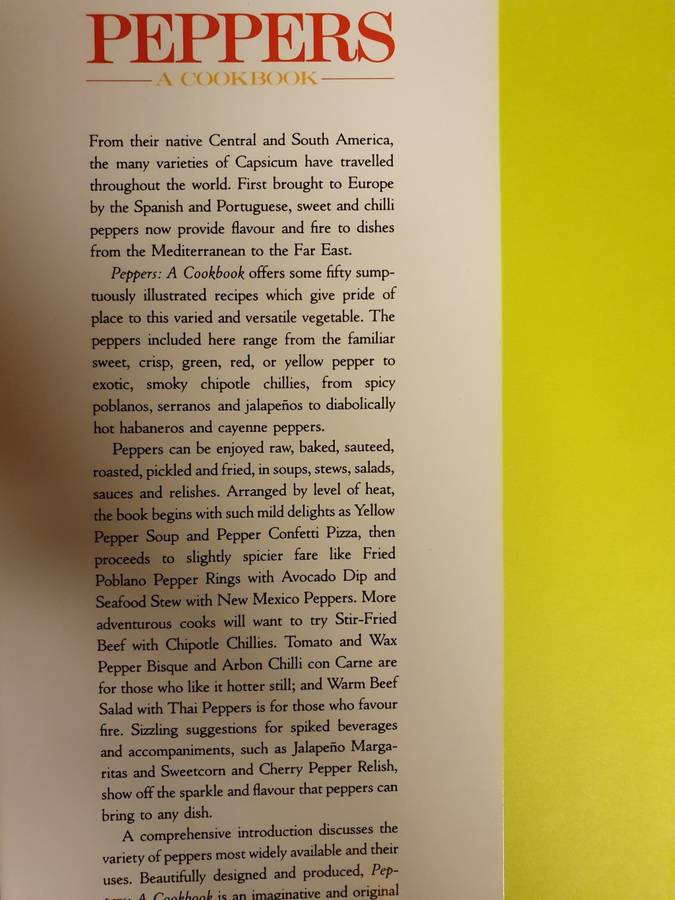 Peppers - A Cookbook : Robert Berkley (Hardcover)