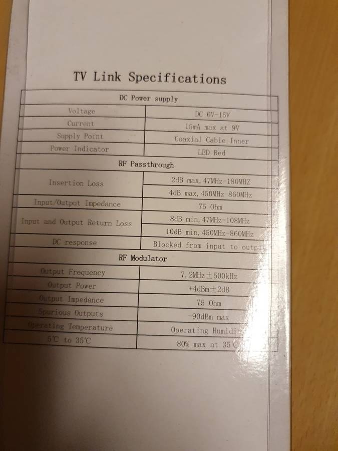 Universal TV Link