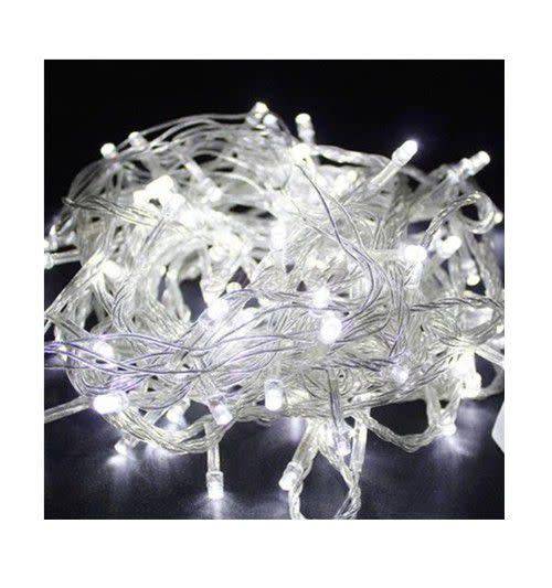 LED String Decorative Wedding Christmas Party Fairy Lights 10M Extendable-White