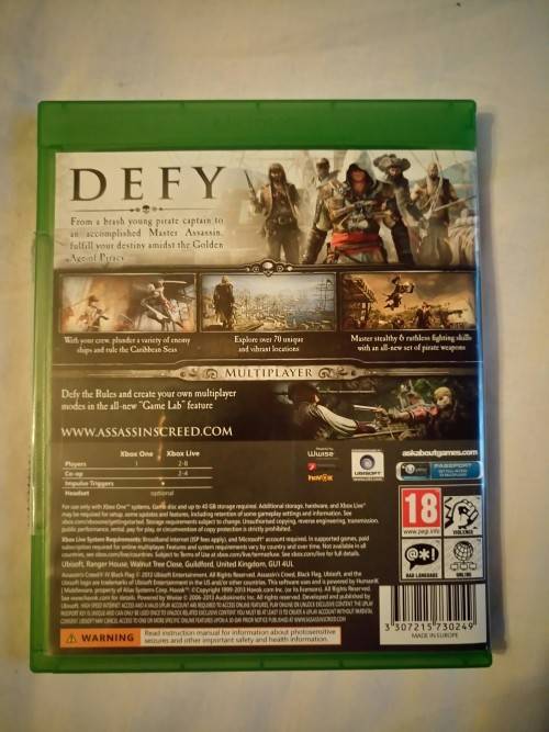 Assassins Creed Black Flag (like new)