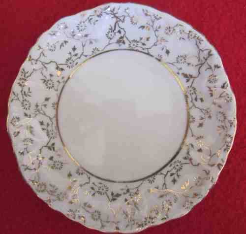 Beautiful Bavarian cup and side plate