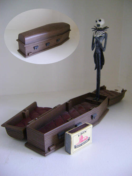 Jack Skellington NBC Coffin pop up