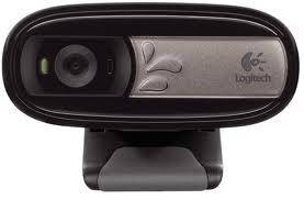 Logitech C170 Webcam - 5MP XVGA Video, Fluid Crystal Technology, HD Quality Support, Built-In Micro