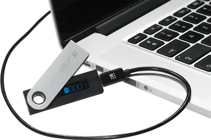 Ledger Nano S - Bitcoin & Ethereum Hardware Wallet