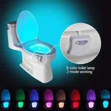 TOILET BOWL LED LIGHT WITH SENSOR