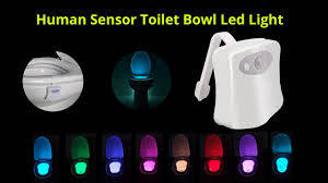 TOILET BOWL LED LIGHT WITH SENSOR