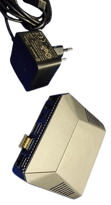 RaspberryPi 4B, 4GB memory, Argon M.2, 128G SSD (used)