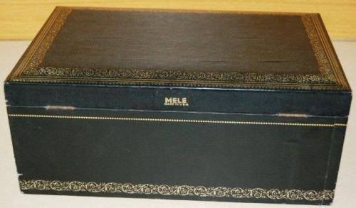 Stunning Jewellery Box with Key - Made by MELE U.S.A. - 320mm X 210mm X 130 Deep