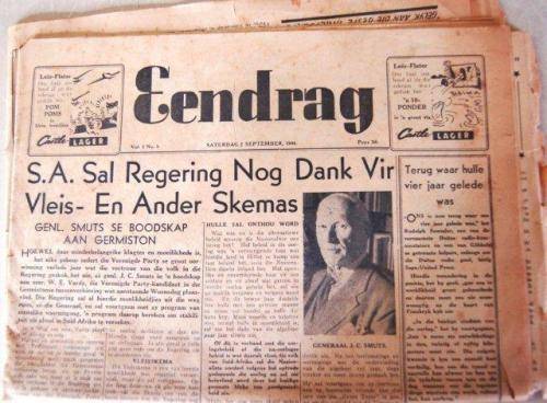 Collection of old Newspapers & Magazines from the 1940's - See pictures & Description.
