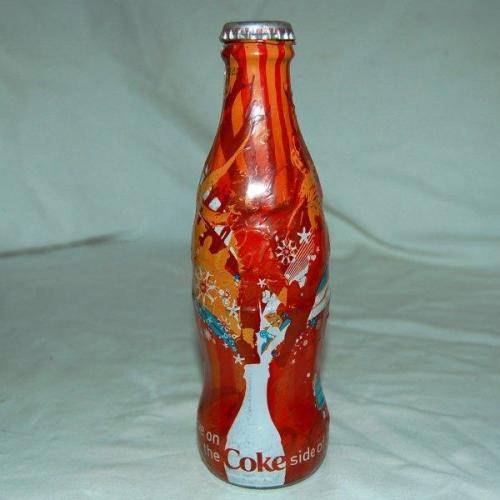 Collectable - Glass - Limited Edition - Empty Coca-Cola Bottle - Height 188mm