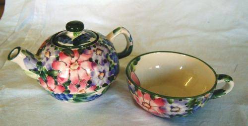 One Cup Teapot & Nesting Cup - Cup Diameter 110mm