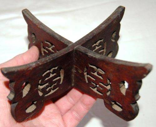 Large Vintage Etched Brass Dragon Bowl - With display stand - Read description and see all pictures.