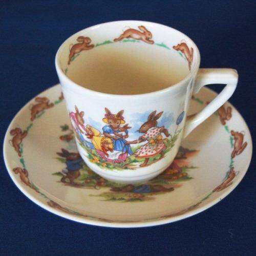 Bunnykins - Cup & Saucer - As Per Pictures