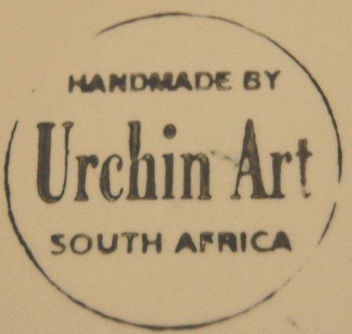 Hand Made "URCHIN ART" Jug & Bowl as per pictures - Bowl height 120mm