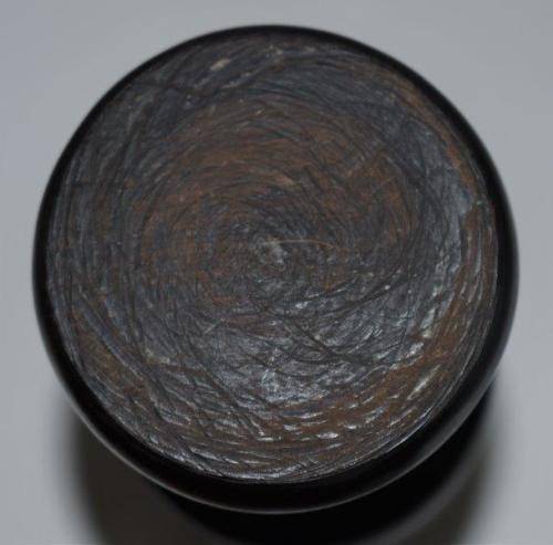 Small Wooden Pestle and Mortar plus a Wooden Goblet - Pestle is 85mm in height