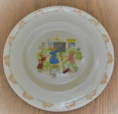 Bunnykins `Royal Doulton` Childrens Set. 1 Plate 1 Cereal Bowl and 1 Mug - Original Box included.