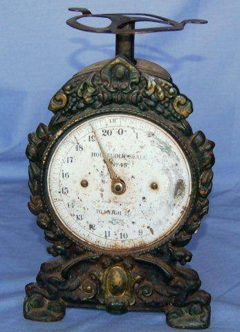 Vintage " SALTER " Cast iron Household Scale No. 49