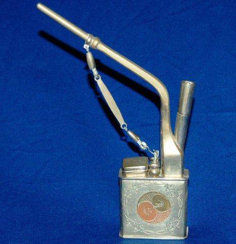 Brass Narghile ( Hookah ) Consists of 6 Parts - See full details and pictures below