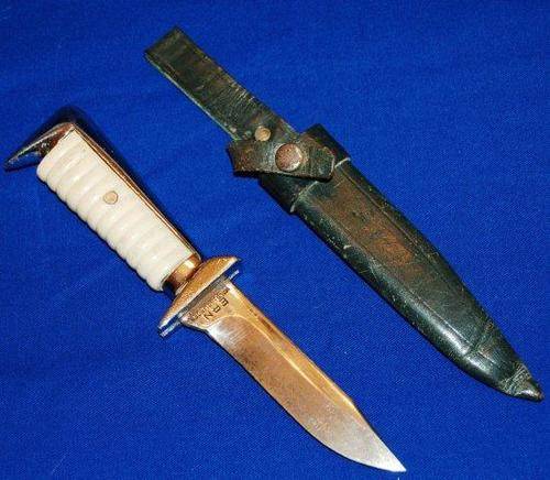 ERN Wald - Solingen Hunting Knife - Made in Germany - Blade Length 100mm Total Length 205mm