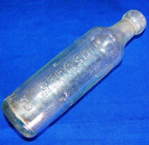 Hodgson Sunderland Green Bottle - Ayres Quay Bottle Co.
