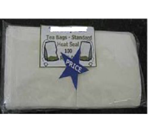 Tea Bags Heat Seal Standard Size (100)