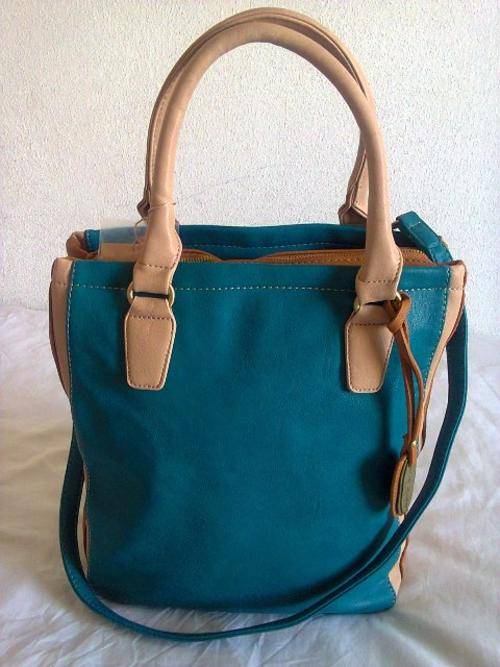 David Jones Leather Fashion Handbag
