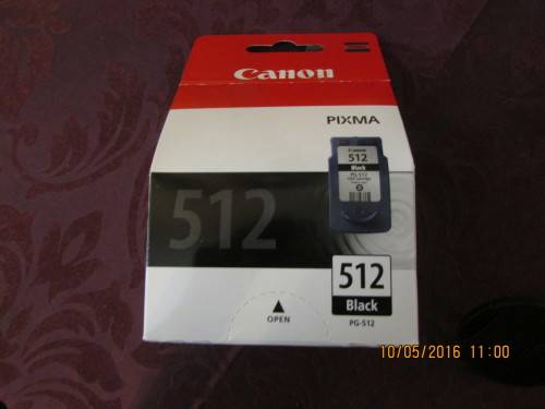 Canon 512 Black cartridge