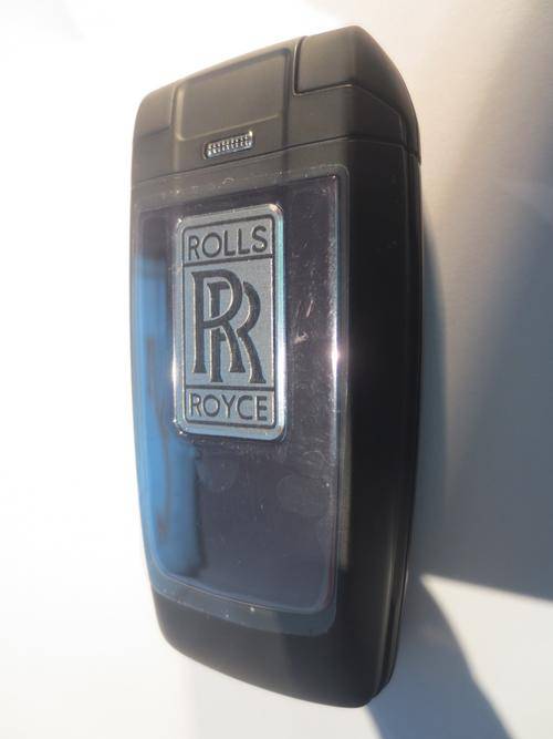 Rolls Royce Flip Phone Black Key Exclusive Designed Mini Phone with Camera And Bluetooth . DUAL SIM