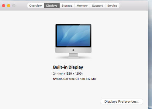 APPLE iMAC - 24 INCH - 3,06 Ghz - EARLY 2009 - 1 TB HDD - 8 GB RAM