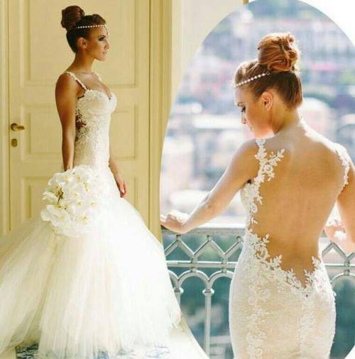 Lace Mermaid Wedding dress