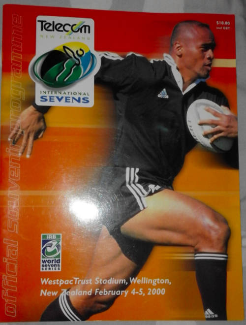 IRB Sevens Circuit Wellington 4-5 February 2000 programme