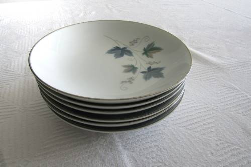 Noritake White Porcelain Soup Bowls