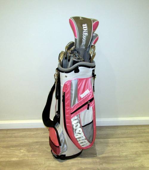 Ladies Gold Clubs - Pink