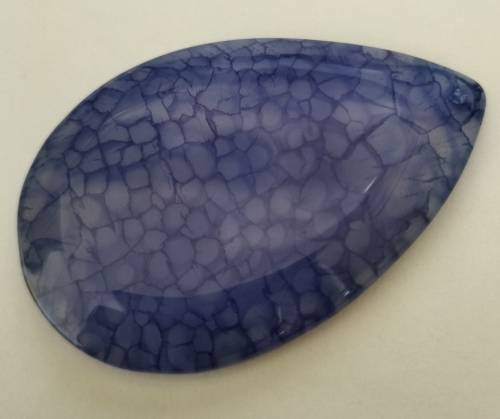NATURAL BLUE DRAGON VEIN AGATE